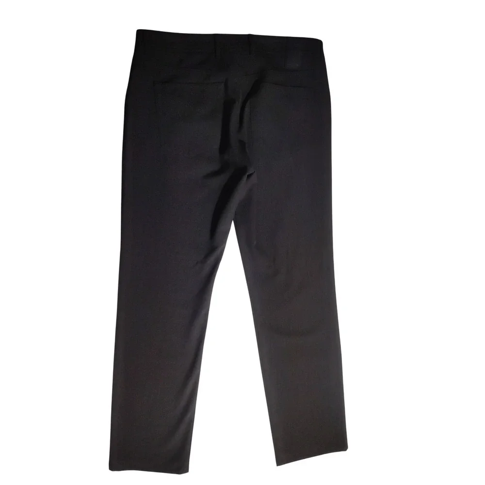 Alberto Ceramica Modern Fit Mens Black 5-Pocket Trousers Pants W33 L32‎ 181/2077